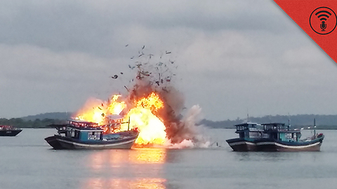 Stuff You Should Know: Internet Roundup: Indonesia's Blowin' Up Boats & Simulating Pompeii