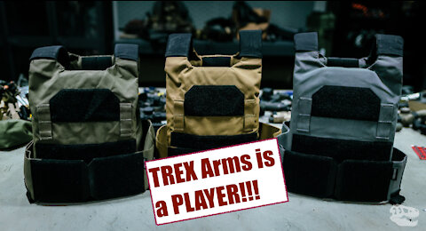 TREX Arms is a PLAYER...The TRex Arms AC1 Plate Carrier...Warning Shot across the BOW!!!