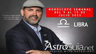 ♎ LIBRA - HORÓSCOPO SEMANAL DESDE EL 9 AL 15 DE JULIO 2023 - JORGE ROQUE ASTROGUIA