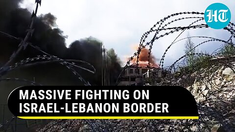 Hezbollah's Deadly Missile & Mortar Strikes On Israel's North; Five Killed As IDF Strikes Lebanon