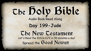 Midnight Oil in the Green Grove. DAY 199 - JUDE (Epistle) KJV Bible Audio Book Read Along