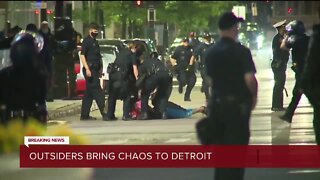 Mayor Duggan on protests: "Detroit police did a beautiful job in protecting our city"
