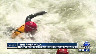 Swift water rescue crews warn of deadly 'big water' year on Colorado rivers after record snowpack