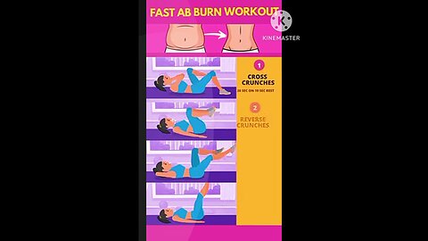 Belly fat lose exercises at home