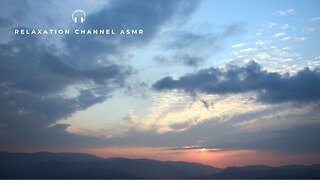 Wind Between Clouds With Blue | ASMR relaxation