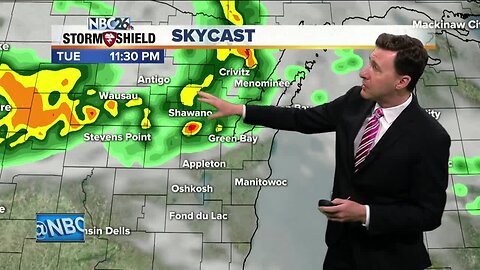 Michael Fish's NBC26 weather forecast