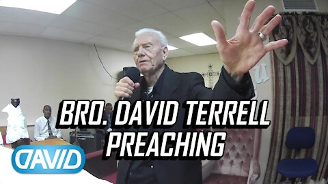 Bro. David Terrell Preaching in Valdosta, GA, 2016-01-15
