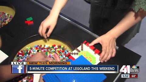 5-minute competition held this weekend at LEGOLAND