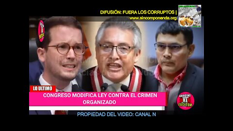 EN PRIMERA VOTACIÓN PARARON A LOS ABUSIVOS CAVIARES QUE TODO LO VEN ORGANIZACIÓN CRIMINAL