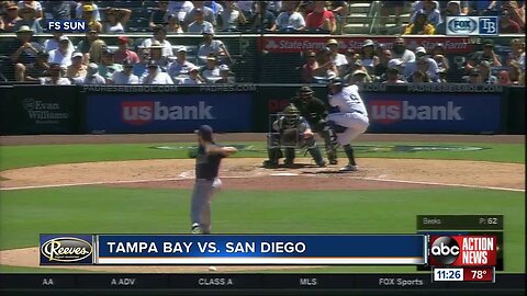 Cal Quantrill helps San Diego Padres beat Tampa Bay Rays for 1st time since 2010