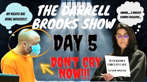 DARRELL BROOKS entered the Courtroom with smiles, but ended in TEARS #darrellbrooks #recap #shorts