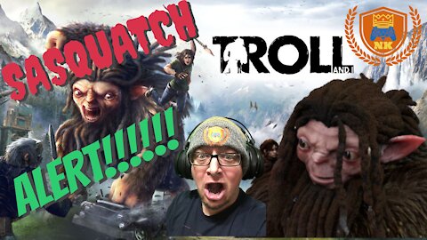 Sasquatch Alert!! Troll and I- Gameplay Part 1- Neon Knuckleheads