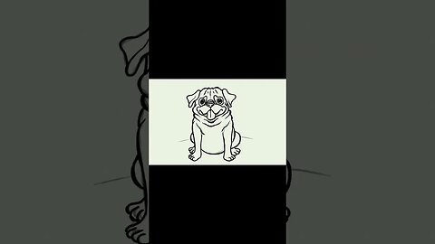 Drawing a PUG. #pug #lovepug #lovepugs #lovepet #lovepets #dog #lovedog #lovedogs #petlover