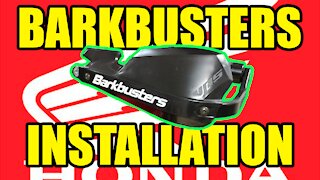 Barkbusters VPS Handguard Installation Honda CB500