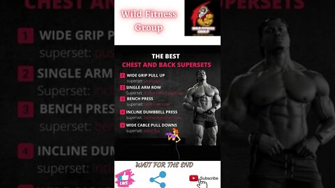 🔥Best chest and back supersets🔥#shorts🔥#wildfitnessgroup🔥24 march 2022🔥