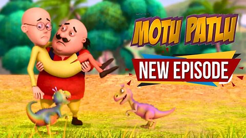 Motu Patlu baby dinosaur episode | Motu aur Patlu ki jodi new episode in Hindi kids cartoon