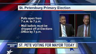 St. Petersburg Primary Election on Tuesday