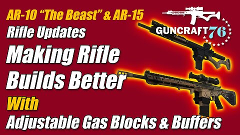 AR10 The Beast and AR15 Rifle Repairs and Component Swaps