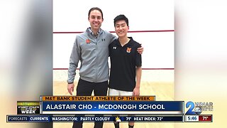 Student Athlete of the Week - Alastair Cho