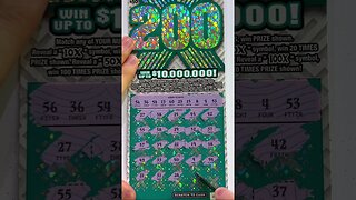 EXPENSIVE $30 Lottery Ticket and getting a WIN! #scratchtickets #lotterytickets #scratchcard #Shorts