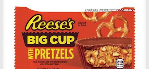 Reece's new Big Cup with Pretzels