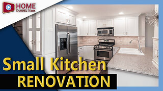 Small Kitchen Gets Remodel / Renovation