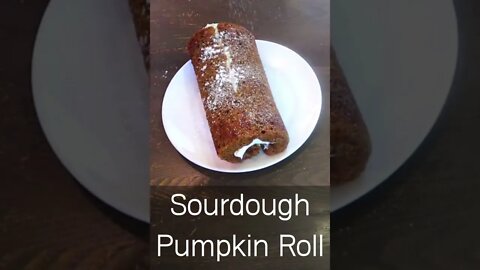 Sourdough Pumpkin Roll Made With Fresh Milled Flour