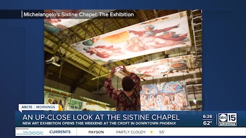 "Michelangelo's Sistine Chapel: The Exhibition" is coming to downtown Phoenix