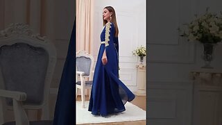 Party Dress Muslim Women Abaya Dresses Long Sleeve Abayas Dubai | ʟɪɴᴋ ɪɴ ᴛʜᴇ ᴅᴇꜱᴄʀɪᴘᴛɪᴏɴ 👇 ᴛᴏ ʙᴜʏ