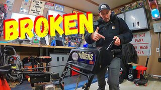 HOW TO REPLACE A DRIVE LEVER ON AN ARIENS SNOWBLOWER WITH AUGER LOCK