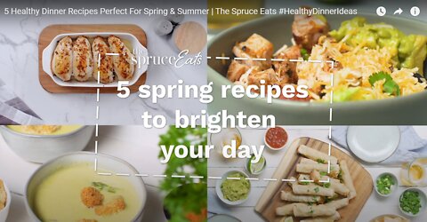 5 Healthy Dinner Recipes Perfect For Spring & Summer