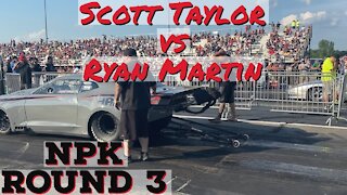 Street Outlaws 2021 No Prep King - Hebron, OH: Scott Taylor vs Ryan Martin