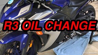 Quick How To: Yamaha R3 Oil & Filter Change