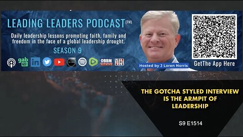 THE GOTCHA STYLED INTERVIEW IS THE ARMPIT OF LEADERSHIP