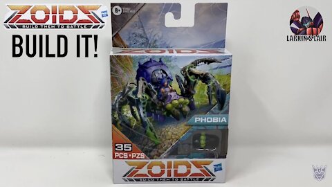 Build It! Hasbro ZOIDS Mega Battlers Phobia - Spider-Type, Larkin’s Lair