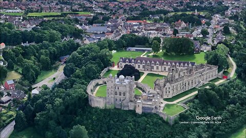 Bolsover Castle is in the town of Bolsover in Derbyshire. England, UK