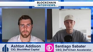 Santiago Sabater, CEO of DeFiChain Accelerator | Blockchain Interviews