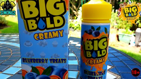 BIG BOLD CREAMY BLUEBERRY TREATS E-LIQUID REVIEW 🔞 #bigboldcreamy #eliquid #vape