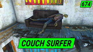 Visiting The Couch SURFER | Fallout 4 Unmarked | Ep. 674