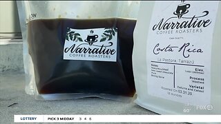 Local coffee company making home deliveries