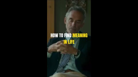 How to create a meaningful life - Jordan Peterson