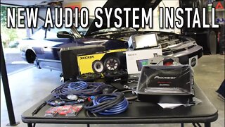 Installing a Complete Custom Audio System In The 240SX!