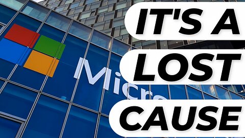 Microsoft is a Lost Cause | Striking Oil