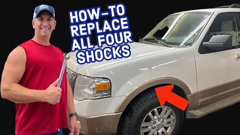 How To Replace 2007-2017 Ford Expedition Shocks - Complete Guide