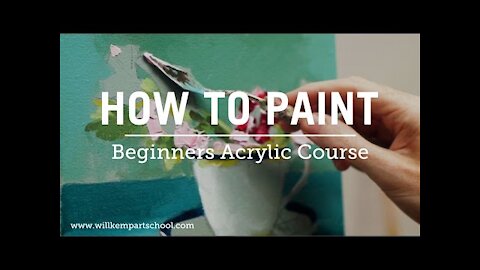 Learn how to do your Acrylic Paint COURSE