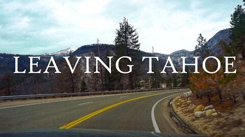 Scenic Drive | South Lake Tahoe to ice house Rd | Music : LoFi