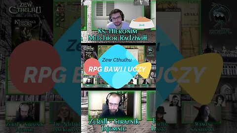 RPG bawi i uczy | Zew Cthulhu 7ed | RPG/TTRPG Funny Moments #08