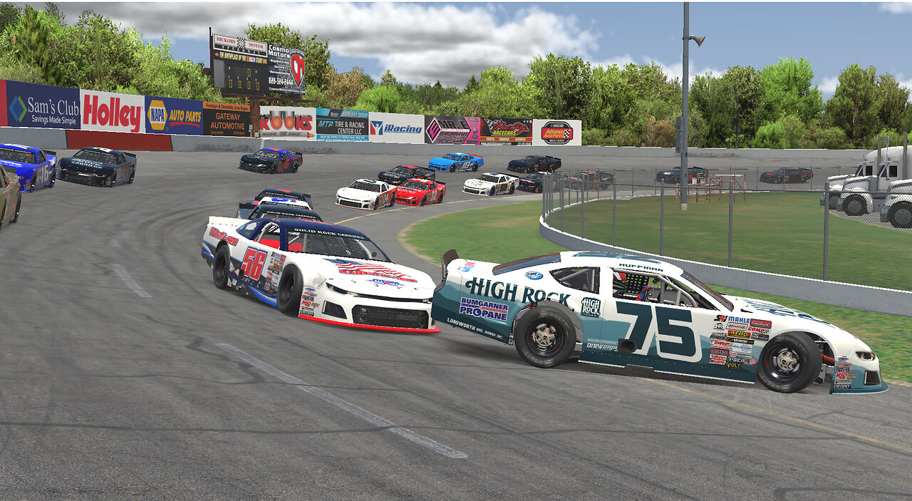 Hic Rtacing Cars Tour on iRacing At Hickory Motor Speedway