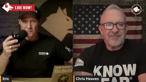 Eric Live with Chris Heaven - Survival Dispatch - Giveaway - Cyber Security - Censorship
