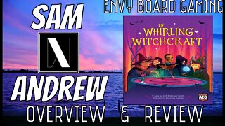 Whirling Witchcraft Board Game Overview & Review